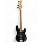 Used Squier Precision Bass Black Electric Bass Guitar