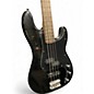 Used Squier Precision Bass Black Electric Bass Guitar