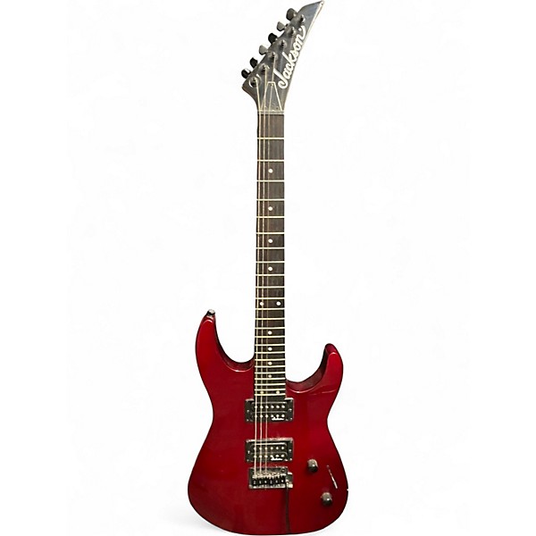 Used Jackson JS11 Ruby Solid Body Electric Guitar