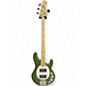 Used 2021 Sterling by Music Man StingRay Royal Olive Electric Bass Guitar thumbnail