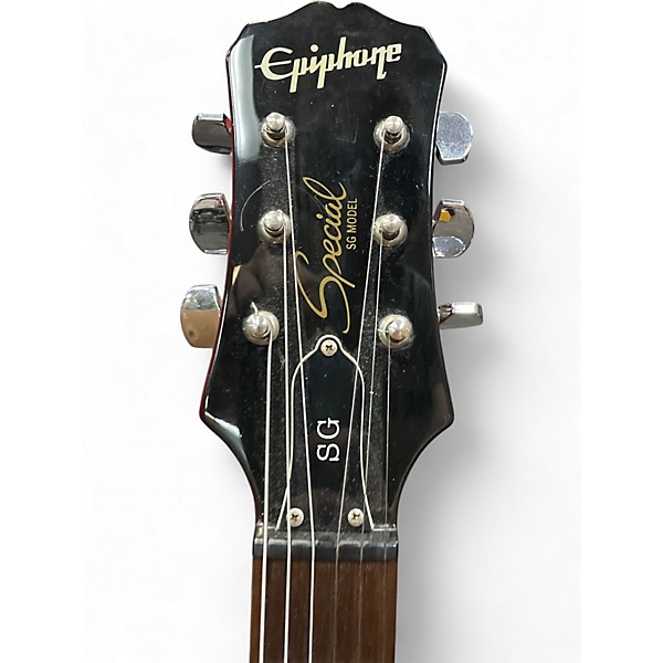Used Epiphone SPECIAL SG MODEL CHERRY Solid Body Electric Guitar