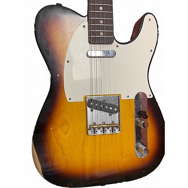 Used Fender CUSTOM SHOP 60S HEAVY RELIC TELECASTER Tobacco Sunburst Solid Body Electric Guitar