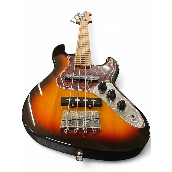 Used Flight MINI FOUR STRING BASS 2 Tone Sunburst Electric Bass Guitar