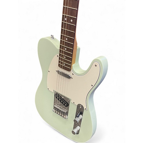 Used Squier FSR Bullet Telecaster Surf Green Solid Body Electric Guitar