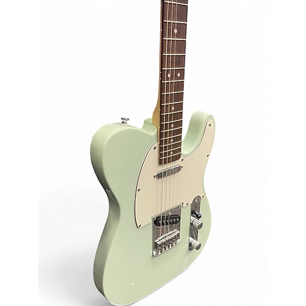 Used Squier FSR Bullet Telecaster Surf Green Solid Body Electric Guitar