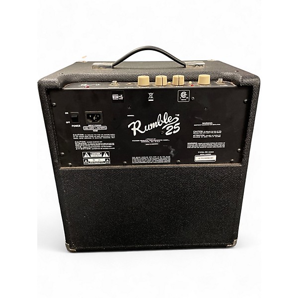 Used Fender Rumble 25 25W 1x8 Bass Combo Amp