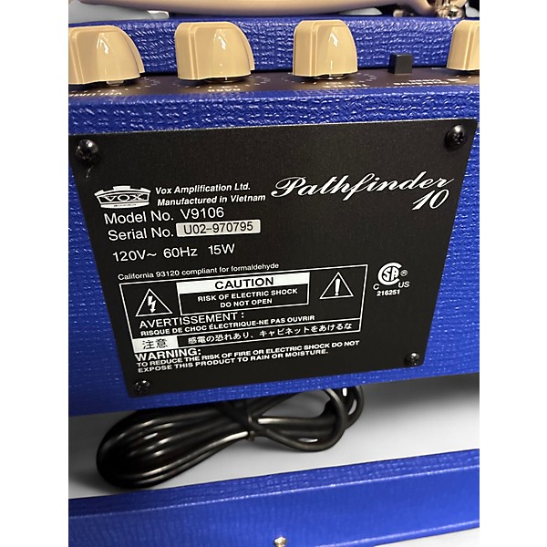 Used VOX Pathfinder 10 Limited Edition Union Jack Guitar Combo Amp