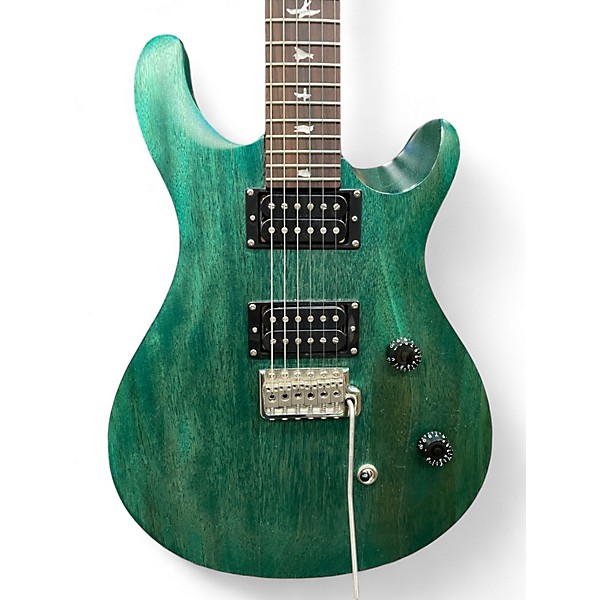 Used PRS CE24 Green Solid Body Electric Guitar