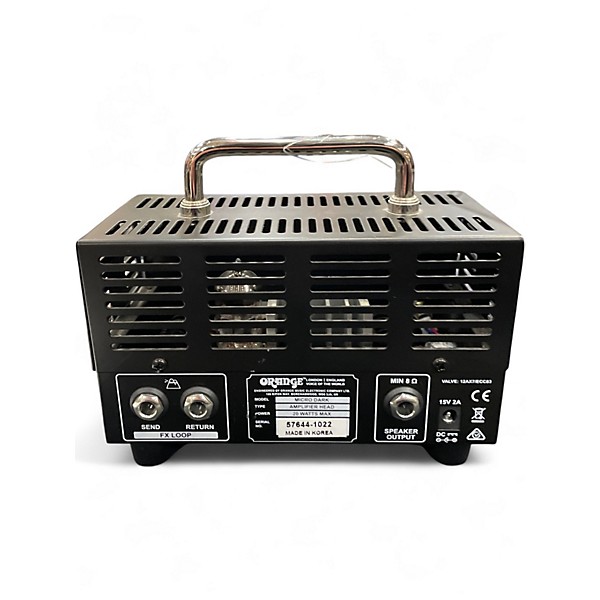 Used Orange Amplifiers Micro Dark 20W Tube Guitar Amp Head