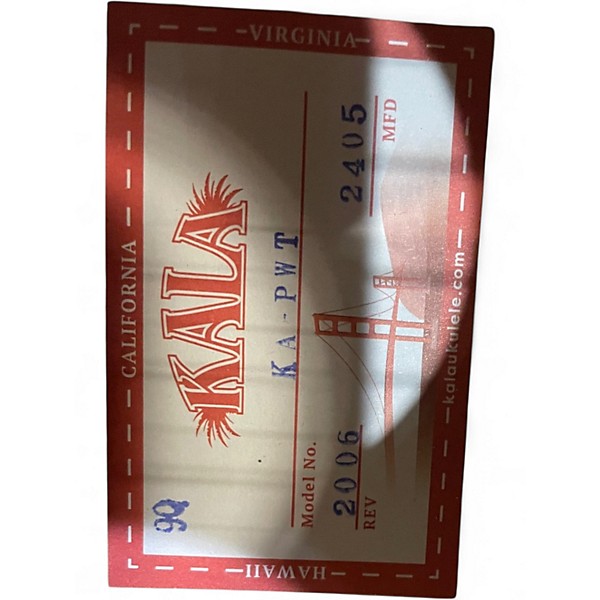 Used 2006 Kala KA Walnut Ukulele