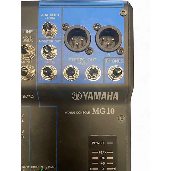 Used Yamaha MG10 Unpowered Mixer