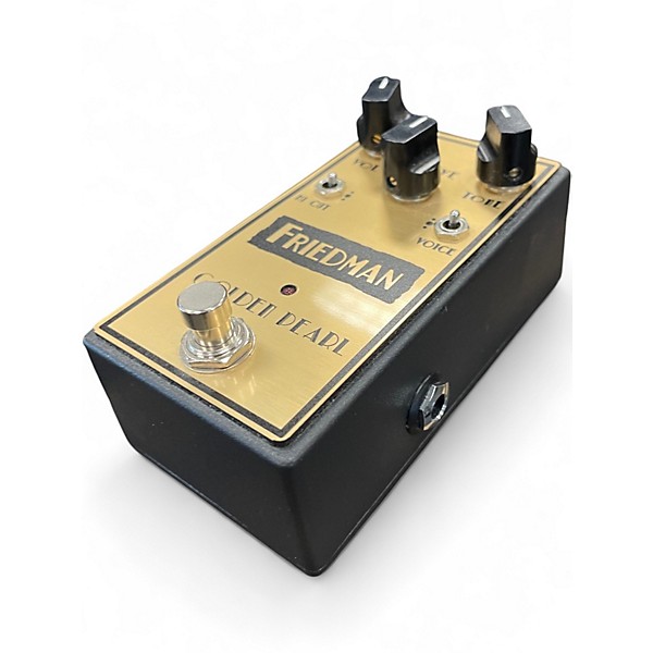 Used Friedman Golden Pearl Overdrive Effect Pedal