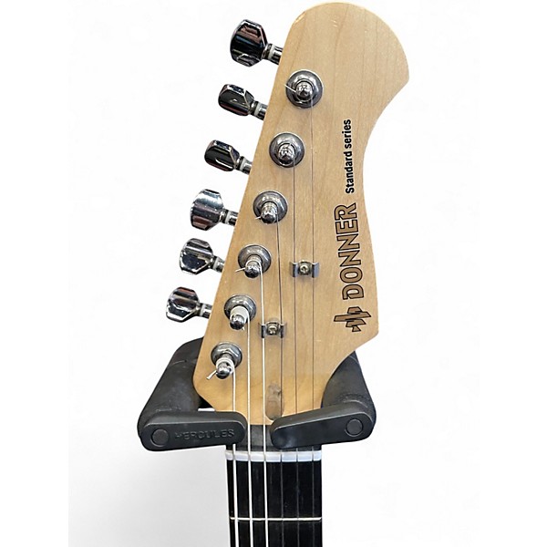 Used Donner S style standard series 2 Tone Sunburst Solid Body Electric Guitar