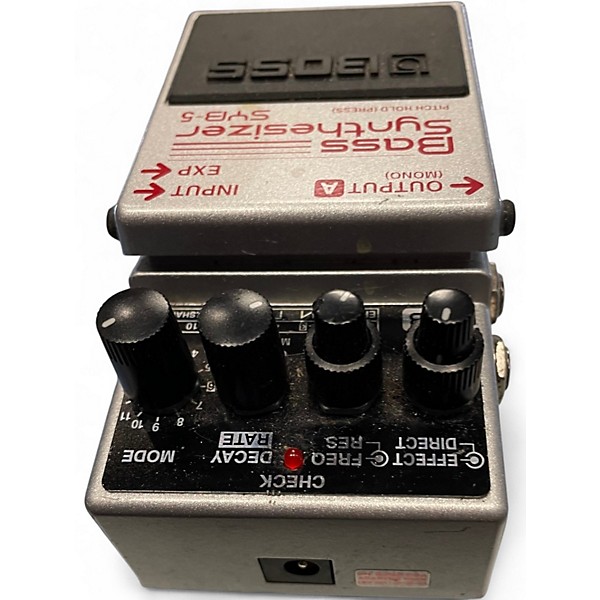 Used BOSS SYB5 Bass Synth Bass Effect Pedal