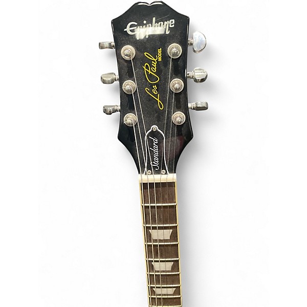 Used Epiphone Les Paul Standard Black Solid Body Electric Guitar