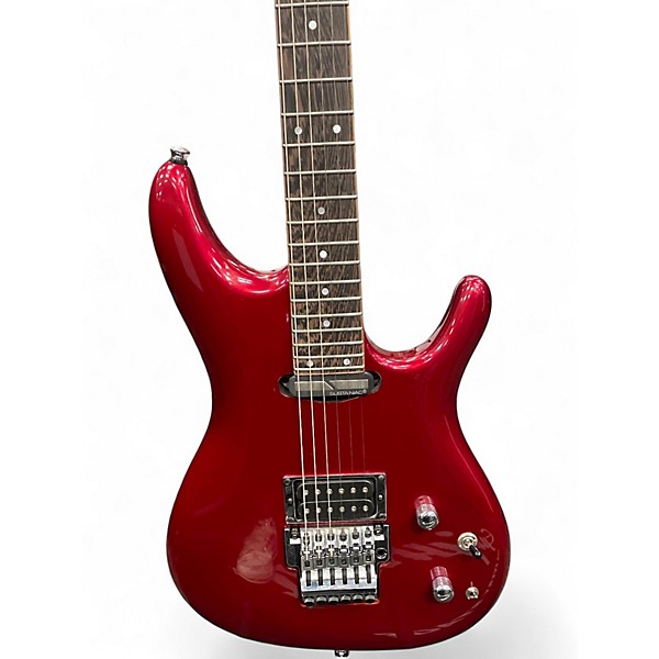 Used Ibanez JS240PS Candy Apple Red Solid Body Electric Guitar
