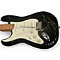 Used 2022 Fender Player Stratocaster Left Handed Black Solid Body Electric Guitar