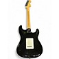 Used 2022 Fender Player Stratocaster Left Handed Black Solid Body Electric Guitar