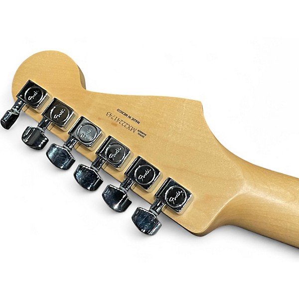 Used 2022 Fender Player Stratocaster Left Handed Black Solid Body Electric Guitar