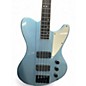 Used Schecter Guitar Research Diamond Series ULTRA BASS Pelham Blue Electric Bass Guitar