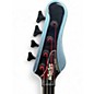 Used Schecter Guitar Research Diamond Series ULTRA BASS Pelham Blue Electric Bass Guitar