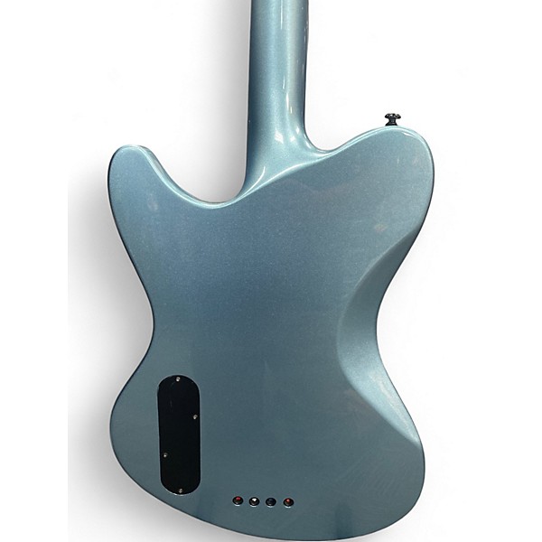 Used Schecter Guitar Research Diamond Series ULTRA BASS Pelham Blue Electric Bass Guitar