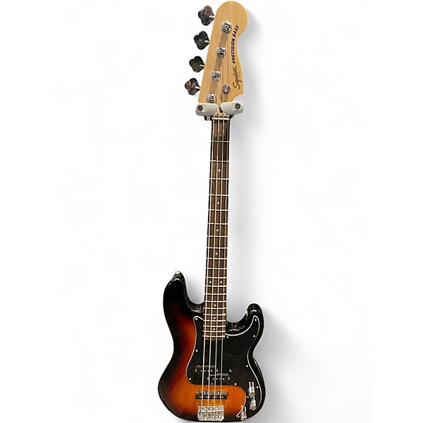 Used Squier Precision Bass Sunburst Electric Bass Guitar