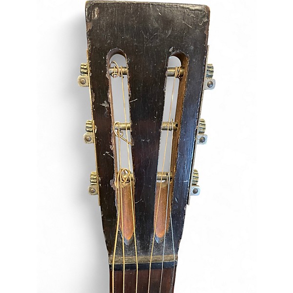 Vintage 1900s Marquette Parlor Natural Acoustic Guitar