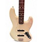 Used Fender Standard Jazz Bass Olympic White Electric Bass Guitar