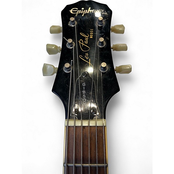 Used 1994 Epiphone Les Paul Standard 2 Color Sunburst Solid Body Electric Guitar