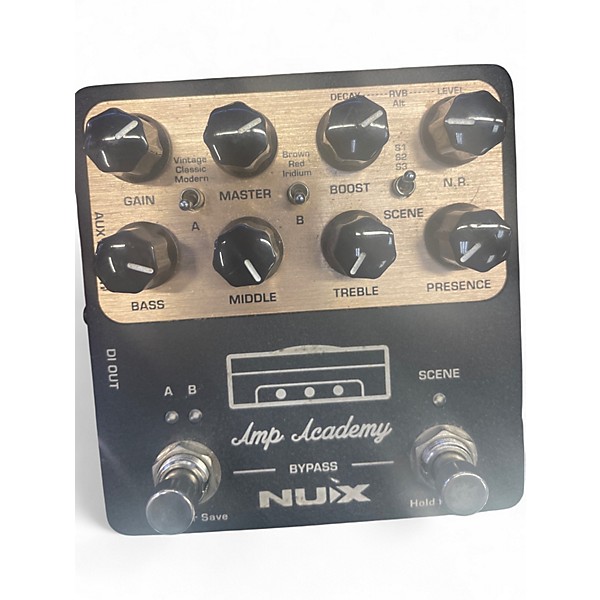 Used NUX AMP ACADAMY BYPASS Effect Pedal