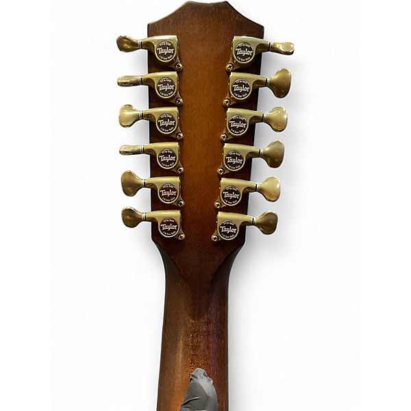Used Taylor 652ce Wildhoney burst 12 String Acoustic Electric Guitar