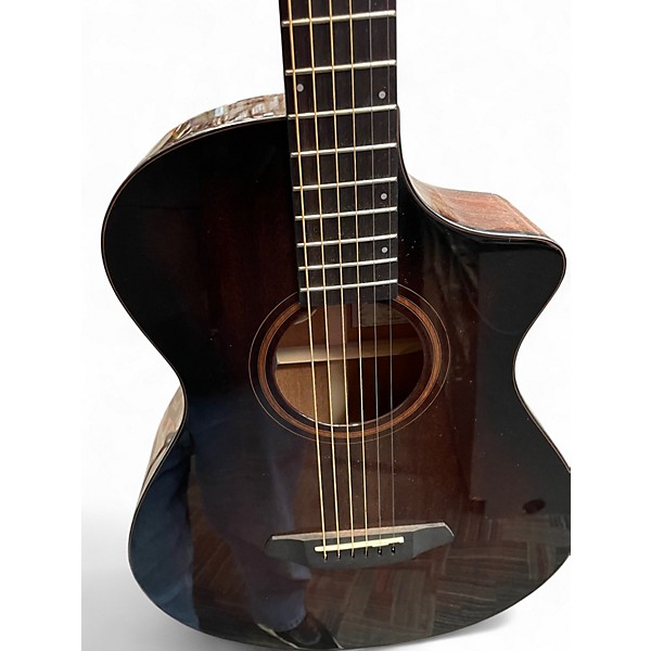 Used Breedlove Wildwood Pro Concertina SU CE Brown Acoustic Electric Guitar