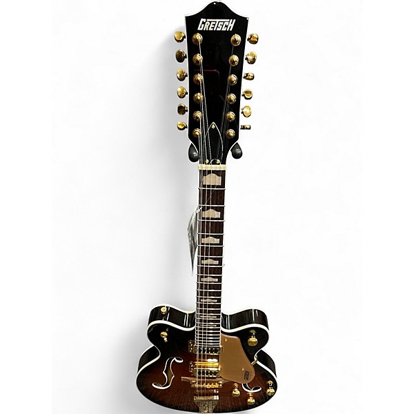 Used Gretsch Guitars G5422G-12 2 Tone Sunburst 12 String Acoustic Electric Guitar