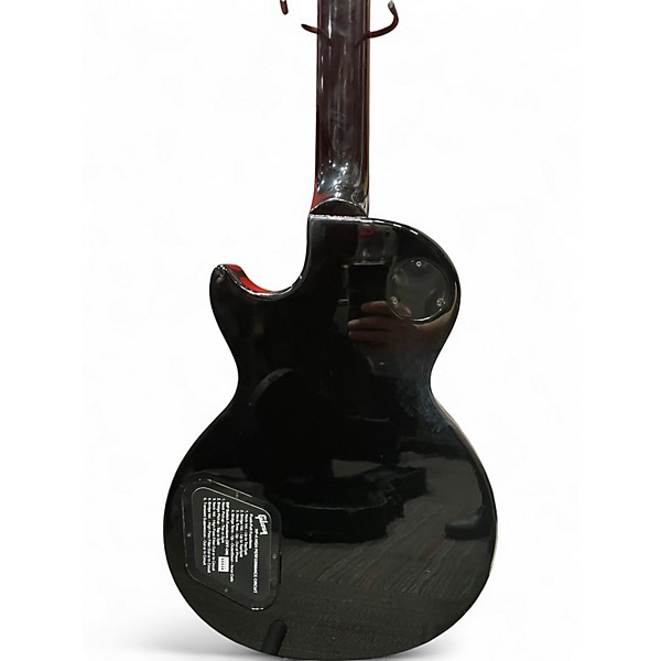Used Gibson Les Paul Traditional Pro V Trans Black Solid Body Electric Guitar