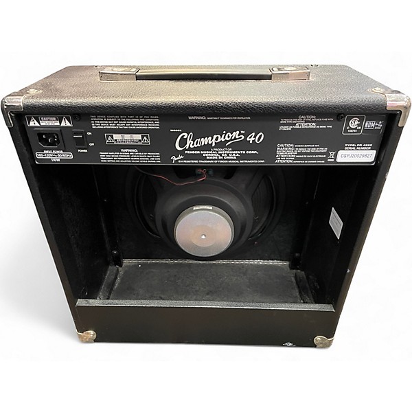 Used Fender Champion 40 Guitar Combo Amp