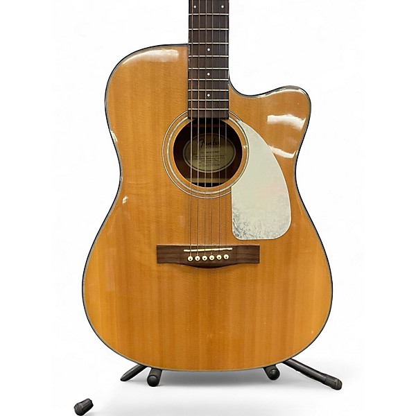 Used Fender CD140SCE Natural Acoustic Electric Guitar