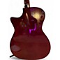 Used Rogue RA-090 Dreadnought Crimson Red Burst Acoustic Guitar