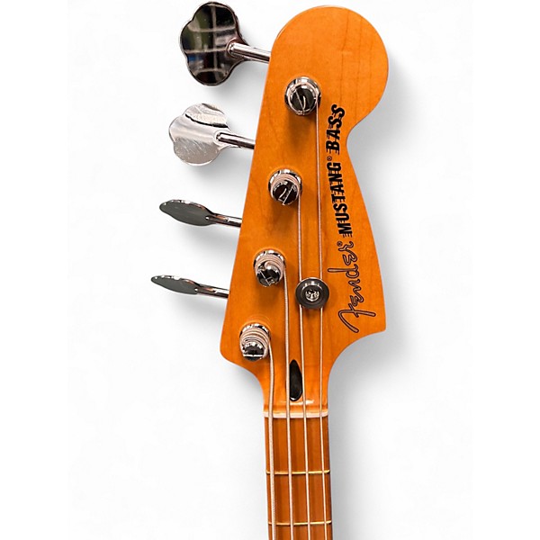 Used Fender Player Mustang Bass PJ 2 Color Sunburst Electric Bass Guitar