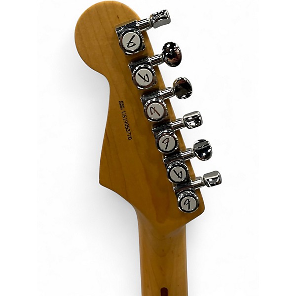 Used 2019 Fender American Professional Stratocaster SSS Olympic Pearl Solid Body Electric Guitar