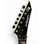 Used 2025 ESP EDWARDS E-ALEXI SAWTOOTH BLACK WITH WHITE PIN STRIPE Solid Body Electric Guitar