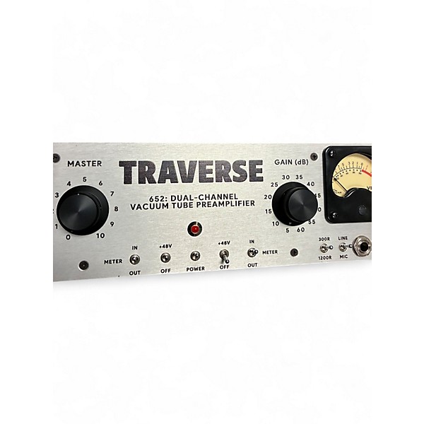 Used Traverse 652: dual channel vacuum tube preamplifier Power Amp