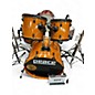 Used Peace 5 Piece DEMOLITIAN MAHOGANY DRUM KIT Natural Drum Kit thumbnail