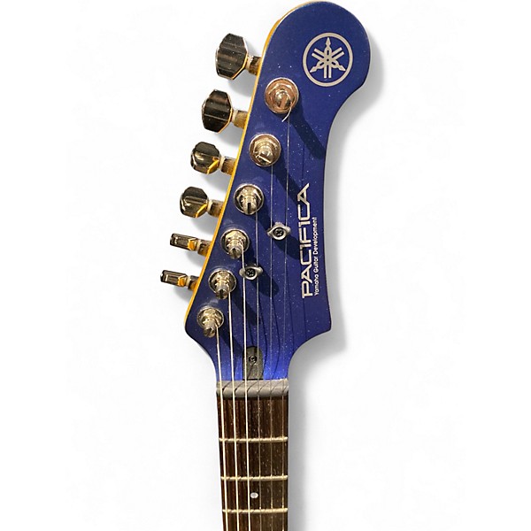 Used Yamaha PAC612VIIX Matte Blue Solid Body Electric Guitar
