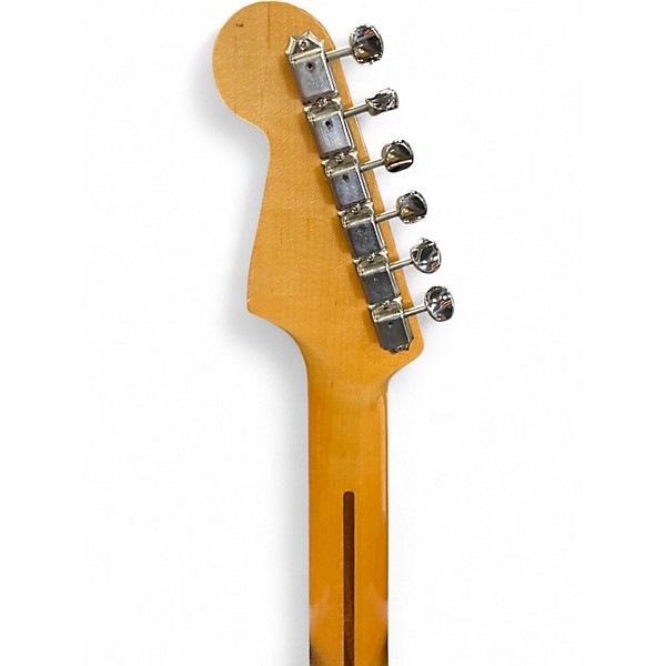 Used Fender Artist Series Eric Johnson Stratocaster White Blonde Solid Body Electric Guitar