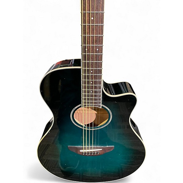 Used Yamaha APX600 Blue Burst Acoustic Electric Guitar