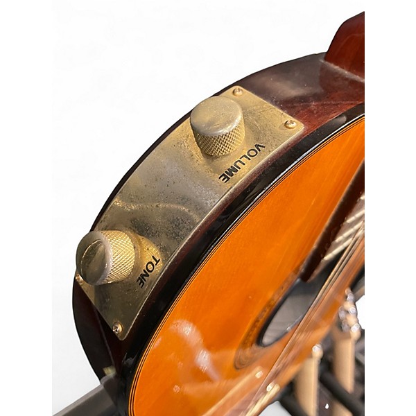 Used 1990s Epiphone CHET ATKINS CEC Natural Classical Acoustic Electric Guitar