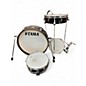 Used TAMA 4 Piece club jam pancake kit Black Drum Kit thumbnail