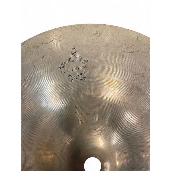 Used Zildjian 10in A Custom Splash Cymbal