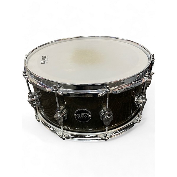 Used DW 14X6.5 Performance Series Snare Pewter Sparkle Drum